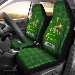 Irish McCain or O'Kane Coat of Arms Family Crest Ireland Car Seat Cover Irish National Tartan Irish County Car Seat Cover