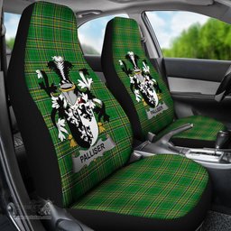 Irish Palliser Coat of Arms Family Crest Ireland Car Seat Cover Irish National Tartan Irish County Car Seat Cover