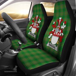 Irish Perceval Coat of Arms Family Crest Ireland Car Seat Cover Irish National Tartan Irish County Car Seat Cover
