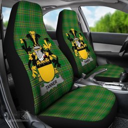 Irish Tanner Coat of Arms Family Crest Ireland Car Seat Cover Irish National Tartan Irish County Car Seat Cover