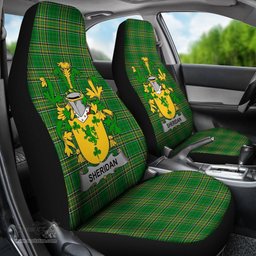 Irish Sheridan Coat of Arms Family Crest Ireland Car Seat Cover Irish National Tartan Irish County Car Seat Cover