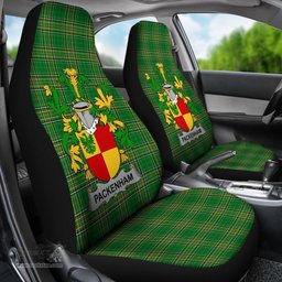 Irish Packenham Coat of Arms Family Crest Ireland Car Seat Cover Irish National Tartan Irish County Car Seat Cover