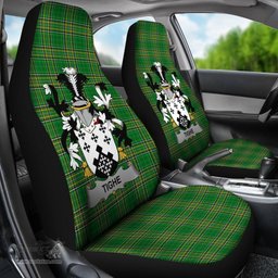 Irish Tighe or O'Teague Coat of Arms Family Crest Ireland Car Seat Cover Irish National Tartan Irish County Car Seat Cover