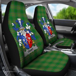 Irish Trant or Trent Coat of Arms Family Crest Ireland Car Seat Cover Irish National Tartan Irish County Car Seat Cover