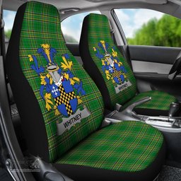 Irish Whitney Coat of Arms Family Crest Ireland Car Seat Cover Irish National Tartan Irish County Car Seat Cover