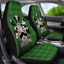 Irish Yaxley Coat of Arms Family Crest Ireland Car Seat Cover Irish National Tartan Irish County Car Seat Cover