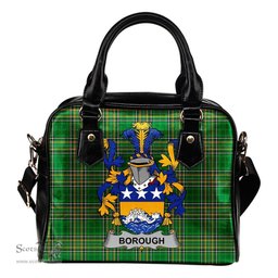 Irish Borough Coat of Arms Family Crest Ireland Shoulder Handbag Irish National Tartan Irish County Handbag