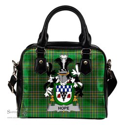 Irish Hope Coat of Arms Family Crest Ireland Shoulder Handbag Irish National Tartan Irish County Handbag