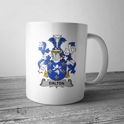 Irish Dalton Coat of Arms Family Crest Ireland Mug Irish Mug