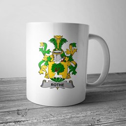 Irish Rothe Coat of Arms Family Crest Ireland Mug Irish Mug