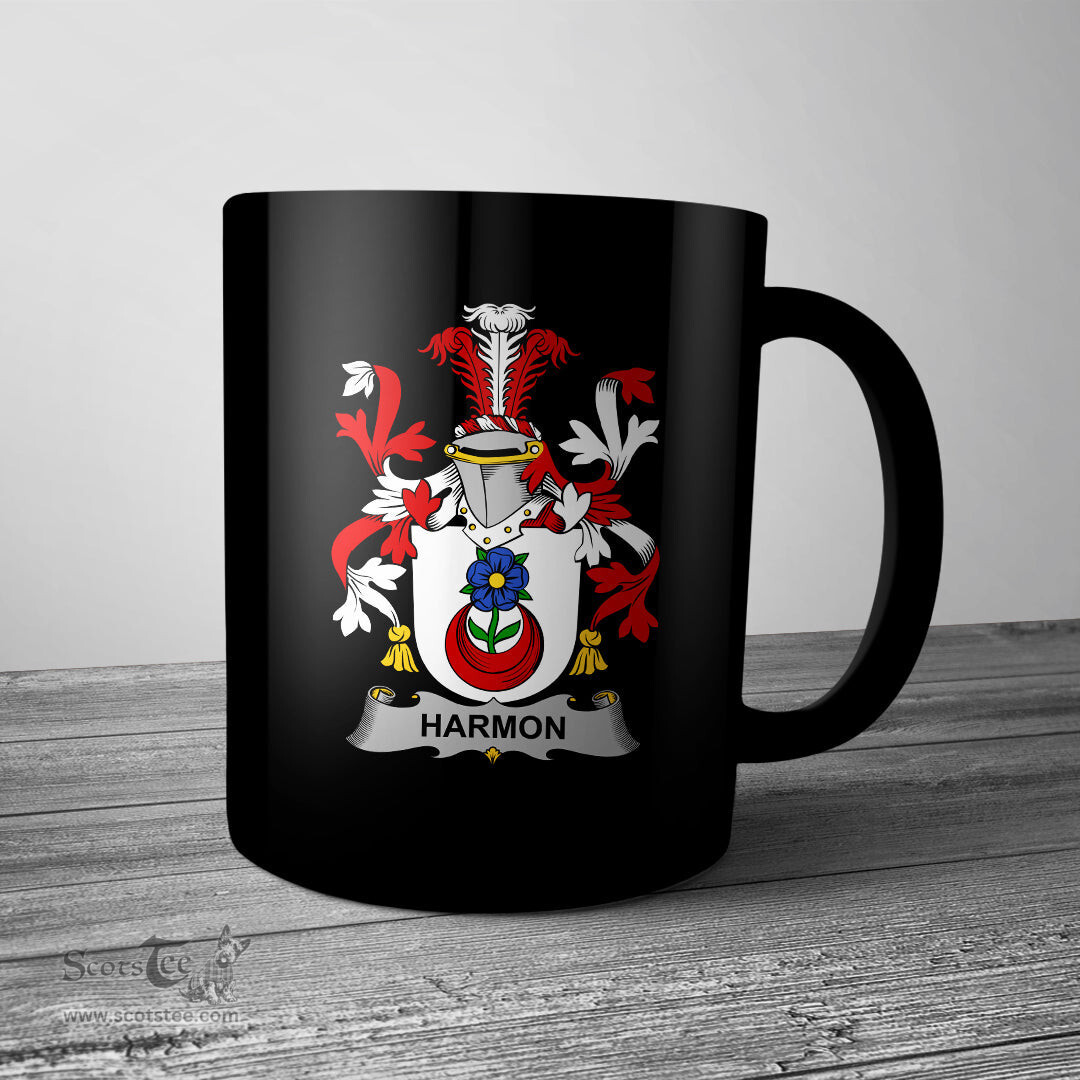 Irish Harmon Coat of Arms Family Crest Ireland Mug Irish Mug