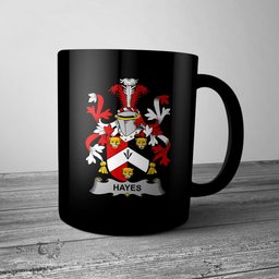 Irish Hayes Coat of Arms Family Crest Ireland Mug Irish Mug