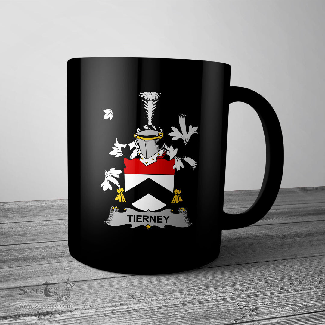 Irish Tierney Coat of Arms Family Crest Ireland Mug Irish Mug
