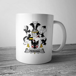 Irish Perkins Coat of Arms Family Crest Ireland Mug Irish Mug