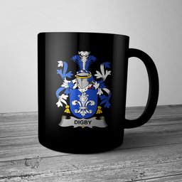 Irish Digby Coat of Arms Family Crest Ireland Mug Irish Mug