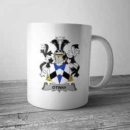 Irish Otway Coat of Arms Family Crest Ireland Mug Irish Mug