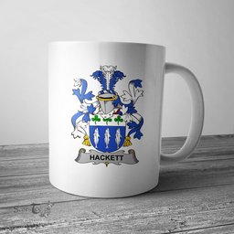 Irish Hackett Coat of Arms Family Crest Ireland Mug Irish Mug