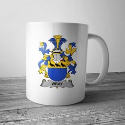 Irish Wray Coat of Arms Family Crest Ireland Mug Irish Mug