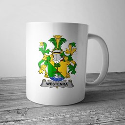 Irish Westenra Coat of Arms Family Crest Ireland Mug Irish Mug