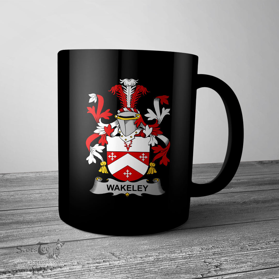 Irish Wakeley Coat of Arms Family Crest Ireland Mug Irish Mug