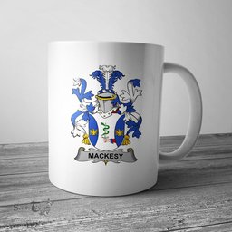 Irish Mackesy Coat of Arms Family Crest Ireland Mug Irish Mug