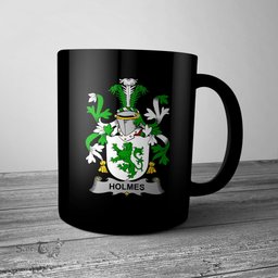 Irish Holmes Coat of Arms Family Crest Ireland Mug Irish Mug