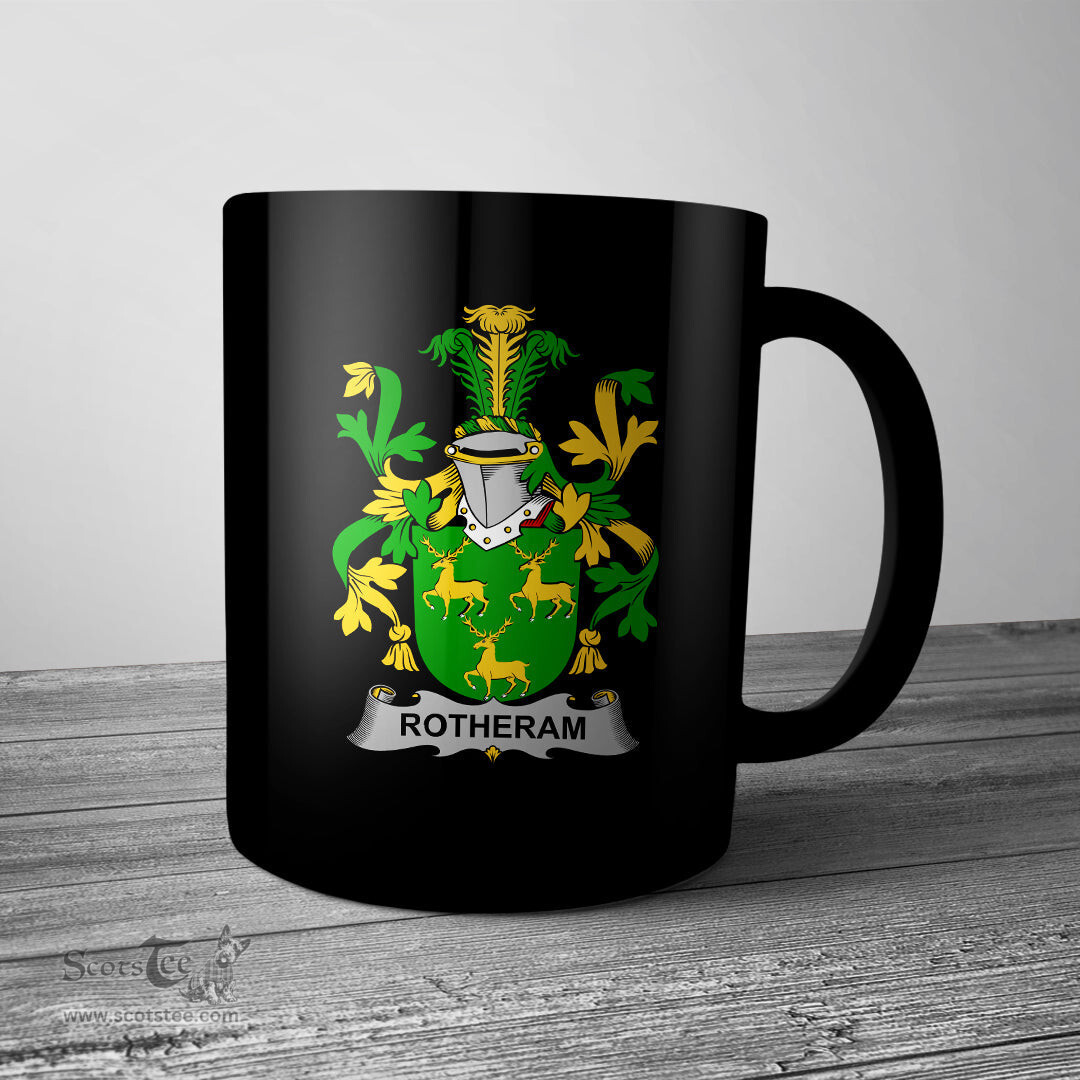 Irish Rotheram Coat of Arms Family Crest Ireland Mug Irish Mug