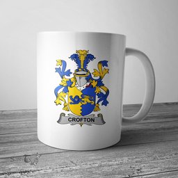 Irish Crofton Coat of Arms Family Crest Ireland Mug Irish Mug