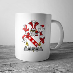 Irish Gilmore Coat of Arms Family Crest Ireland Mug Irish Mug