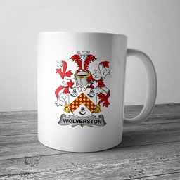 Irish Wolverston Coat of Arms Family Crest Ireland Mug Irish Mug