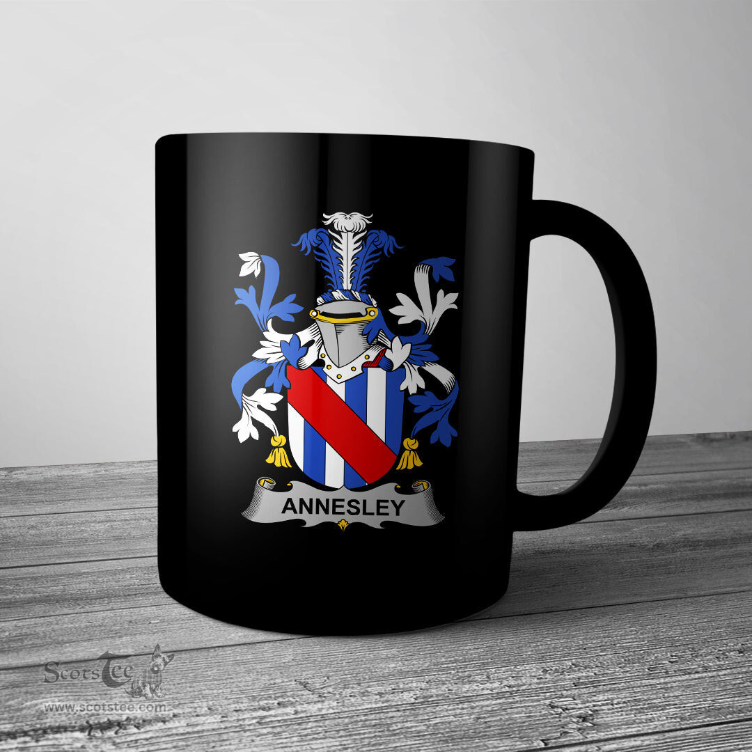 Irish Annesley Coat of Arms Family Crest Ireland Mug Irish Mug