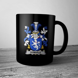 Irish Domvile Coat of Arms Family Crest Ireland Mug Irish Mug