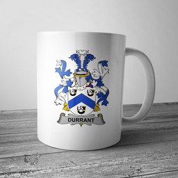 Irish Durrant Coat of Arms Family Crest Ireland Mug Irish Mug