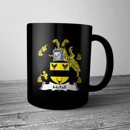 Irish McFall Coat of Arms Family Crest Ireland Mug Irish Mug