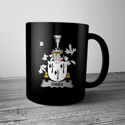 Irish Gibbs Coat of Arms Family Crest Ireland Mug Irish Mug