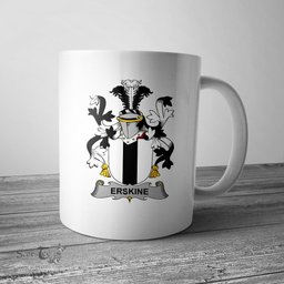 Irish Erskine Coat of Arms Family Crest Ireland Mug Irish Mug