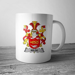 Irish Wilde Coat of Arms Family Crest Ireland Mug Irish Mug