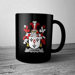Irish Carden Coat of Arms Family Crest Ireland Mug Irish Mug