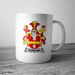 Irish Ramsden Coat of Arms Family Crest Ireland Mug Irish Mug