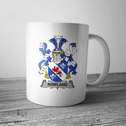 Irish Nowland Coat of Arms Family Crest Ireland Mug Irish Mug