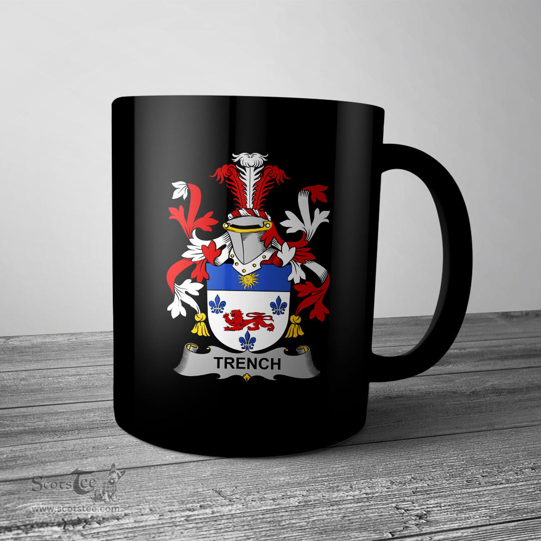 Irish Trench Coat of Arms Family Crest Ireland Mug Irish Mug