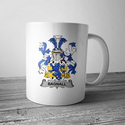 Irish Bagnall Coat of Arms Family Crest Ireland Mug Irish Mug