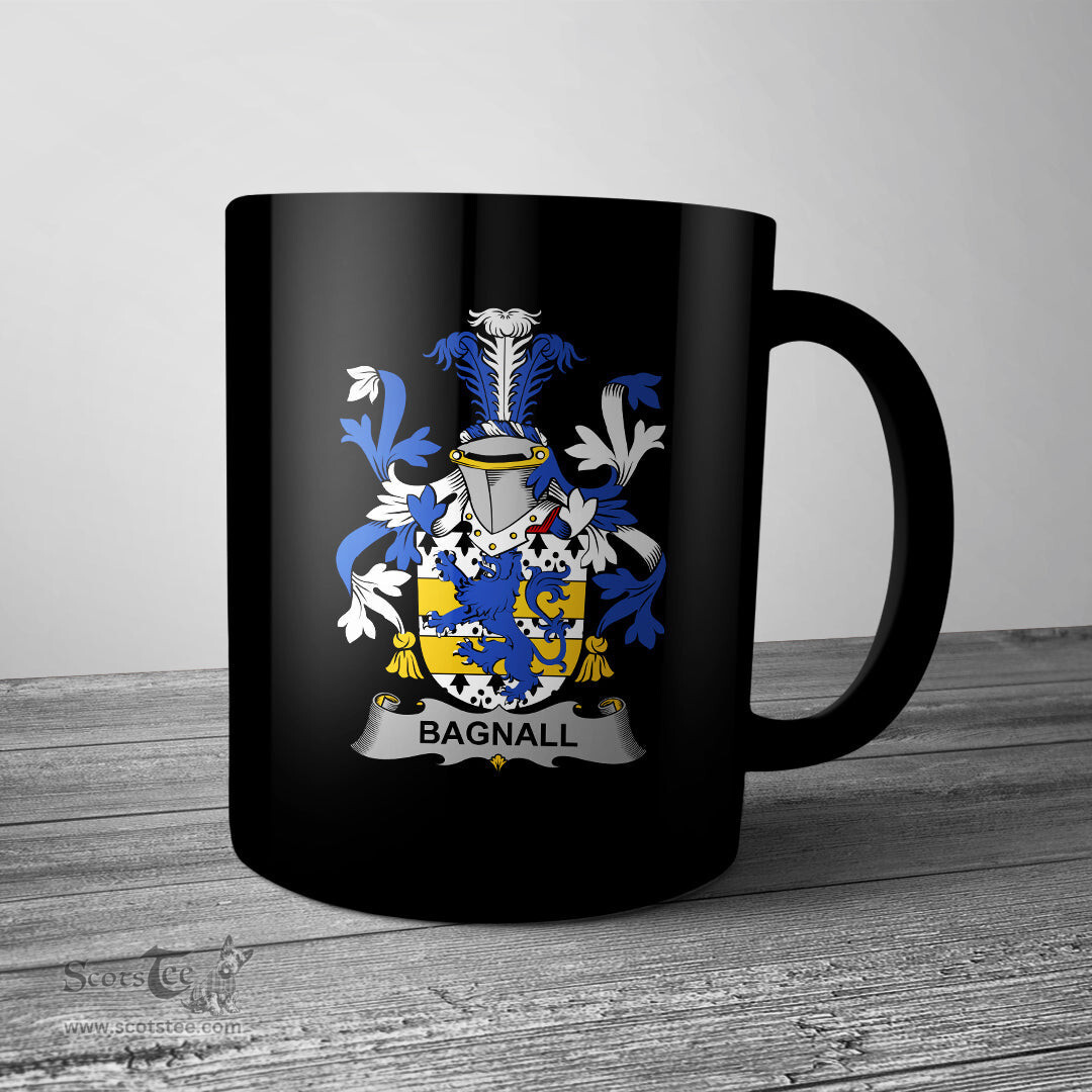 Irish Bagnall Coat of Arms Family Crest Ireland Mug Irish Mug