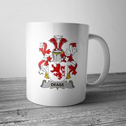 Irish Dease Coat of Arms Family Crest Ireland Mug Irish Mug