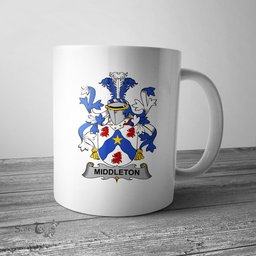 Irish Middleton Coat of Arms Family Crest Ireland Mug Irish Mug