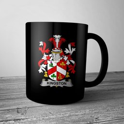 Irish Kingston Coat of Arms Family Crest Ireland Mug Irish Mug