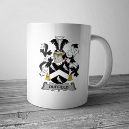 Irish Duffield Coat of Arms Family Crest Ireland Mug Irish Mug