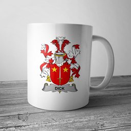 Irish Dick Coat of Arms Family Crest Ireland Mug Irish Mug