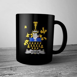 Irish Cooke Coat of Arms Family Crest Ireland Mug Irish Mug