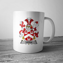 Irish Tipper Coat of Arms Family Crest Ireland Mug Irish Mug